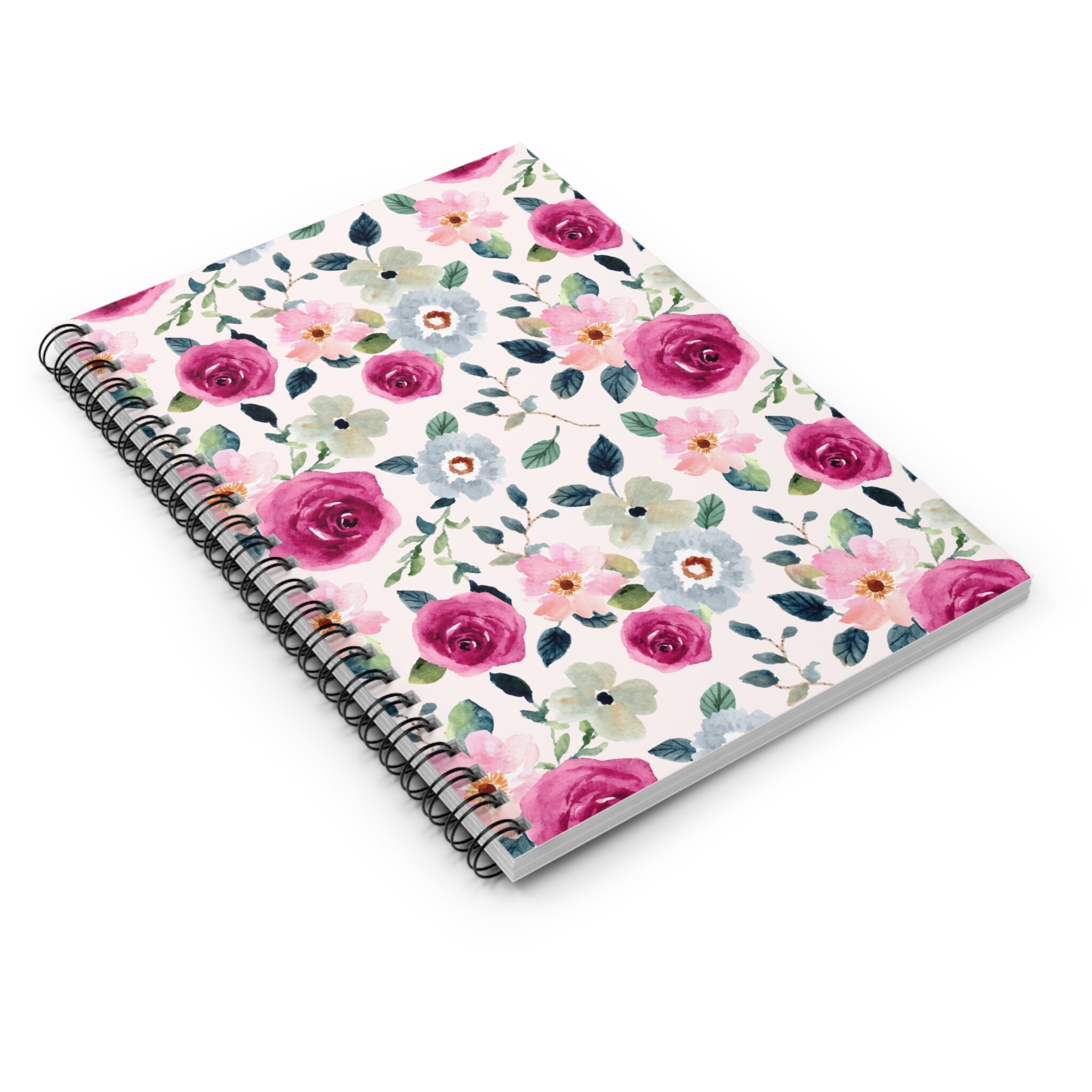 Spiral Notebook - WILDFLOWER BLUE main image 1