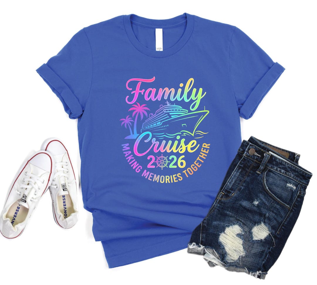 Family Cruise 2026 Shirt, Making Memories Together Tee, Group Vacation ...