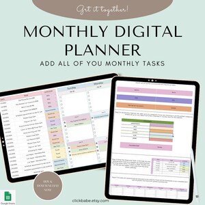Google Sheets Calendar Template, Editable Calendar Spreadsheet, Task Tracker Spreadsheet, Yearly and Monthly Calendar Planner, To Do List