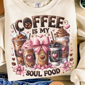 Coffee Coquette PNG, Cute Coffee Shirt Designs, Coquette Coffee Sublimation Designs, Coffee Lovers PNG, Trendy Coffee PNG, Commercial Use