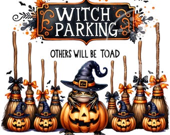 Funny Halloween Witch PNG, Humorous Halloween Shirt Design, Funny Witch PNG, Witch Broom PNG, Halloween Sublimation, Commercial Use, Digital