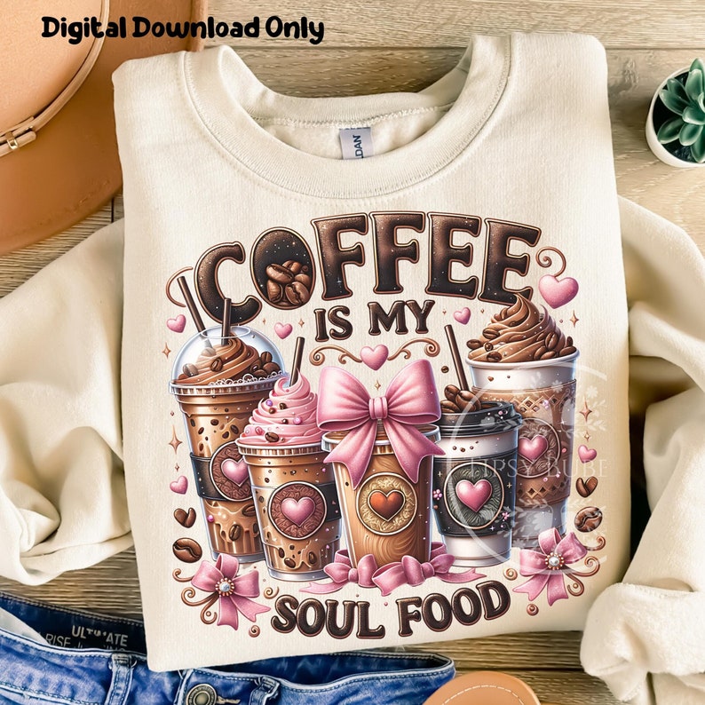 Coffee Coquette PNG, Cute Coffee Shirt Designs, Coquette Coffee Sublimation Designs, Coffee Lovers PNG, Trendy Coffee PNG, Commercial Use