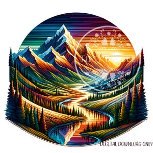 Mountain Hiking PNG, Outdoor Adventure PNG, Men&#39;s Sublimation Files, Mens Outdoor Shirt Designs, Mountains PNG, Commercial Use, Digital File