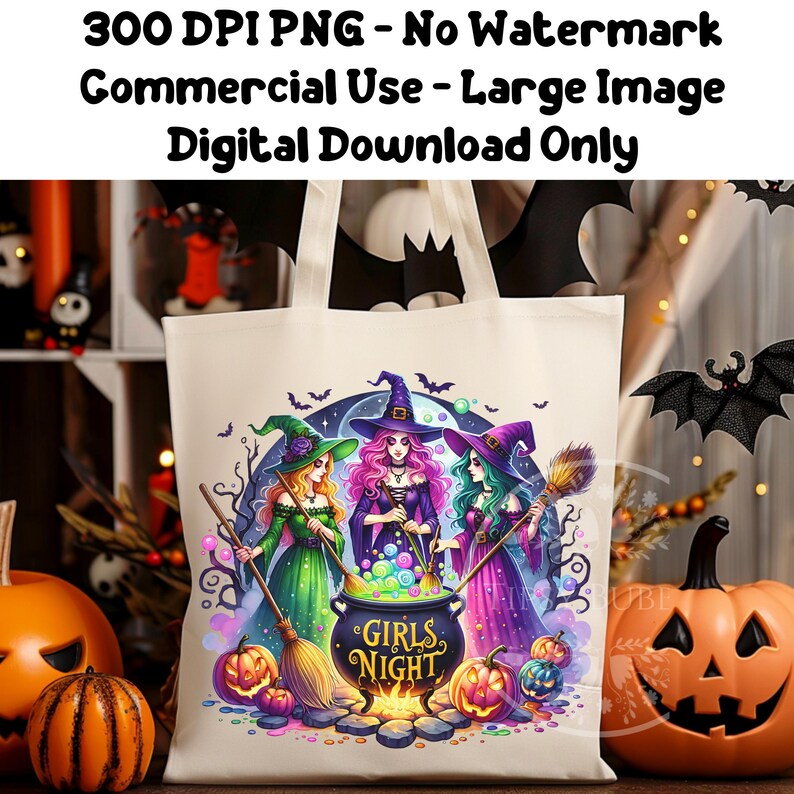 Halloween Witch Shirt Design, Cute Halloween Witch PNG, Witch Sublimation Designs, Cute Witch PNG Sublimation Files, Commercial Use Digital