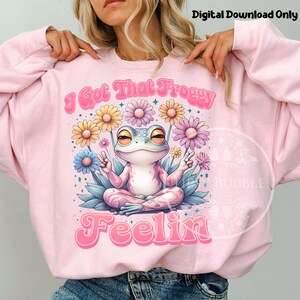 Retro Frog Funny Shirt Design, Vintage Frog PNG, Sarcastic Quote PNG, Funny Frog Shirt PNG, Sublimation Files, Commercial Use, Digital Files