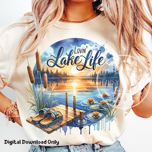 Girls Lake Shirt Design Lake PNG, Girls Lake PNG, Summer Sublimation Files, Lake Beach Life PNG, Lake Sublimation, Commercial Use Digital