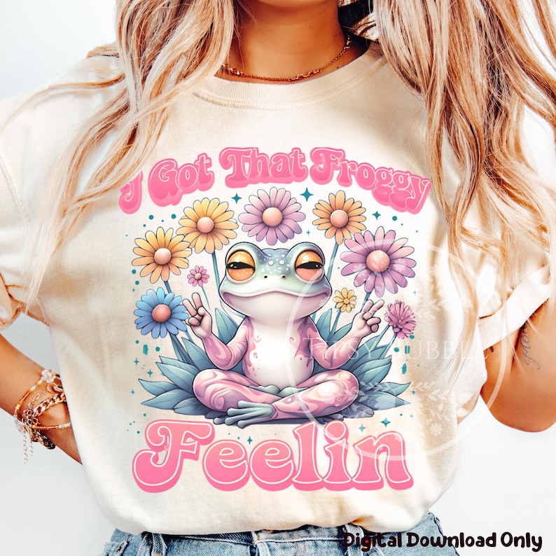 Retro Frog Funny Shirt Design, Vintage Frog PNG, Sarcastic Quote PNG, Funny Frog Shirt PNG, Sublimation Files, Commercial Use, Digital Files
