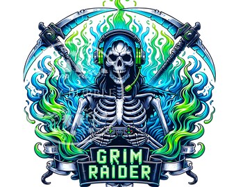 Gaming Shirt Design, Skeleton Gamer PNG, Skeleton Gaming PNG Design, Gaming Sublimation Files, Skeleton Gamer, Commercial Use, Digital Files