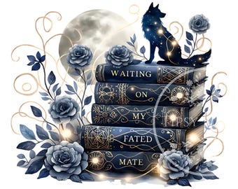 Fantasy Books PNG,  Bookish PNG Sublimation Files, Romantasy Book Shirt Design, Romantasy Book Lover PNG, Digital Download, Commercial Use
