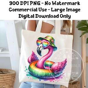 Summer Flamingo PNG, Tropical Summer PNG, Summer Sublimation Files, Girls Summer Shirt Designs, Pink Flamingo Clipart PNG, Commercial Use