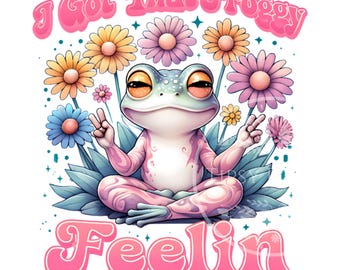 Retro Frog Funny Shirt Design, Vintage Frog PNG, Sarcastic Quote PNG, Funny Frog Shirt PNG, Sublimation Files, Commercial Use, Digital Files