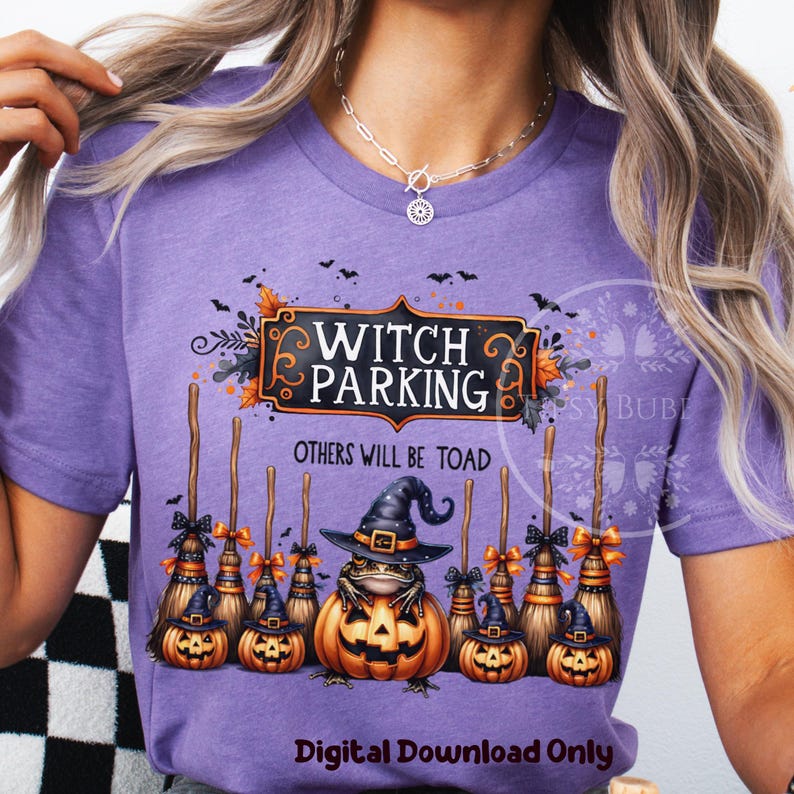 Funny Halloween Witch PNG, Cute Halloween Witch PNG, Witch Sublimation Designs, Girls Halloween PNG Sublimation File, Commercial Use Digital