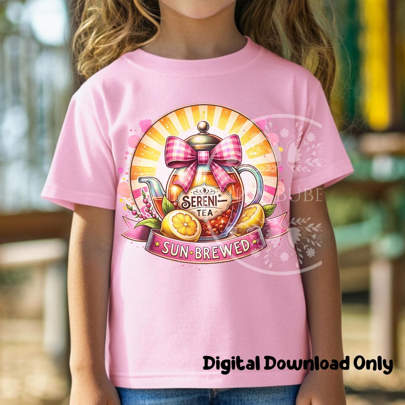 Summer Coquette Sublimation File, Sweet Tea PNG, Retro Southern Coquette Girly PNG, Trendy Coquette PNG, Commercial Use, Digital Downloads