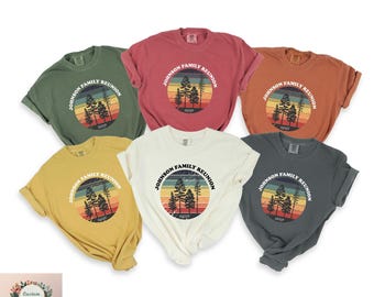 Comfort Colors Custom Camping Shirt: Family Vacation Matching Tee