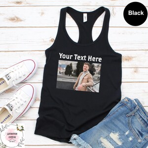 Personalized Photo Tank Top: Custom Family Picture Shirt