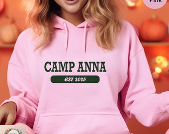 Retro Bachelorette Camping Sweatshirt: Mountain Bride Camp Theme