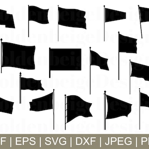 Flag Svg, Flags Silhouette, Flag Cut File, Flags Dxf, Jpeg, Flags Cricut, Png