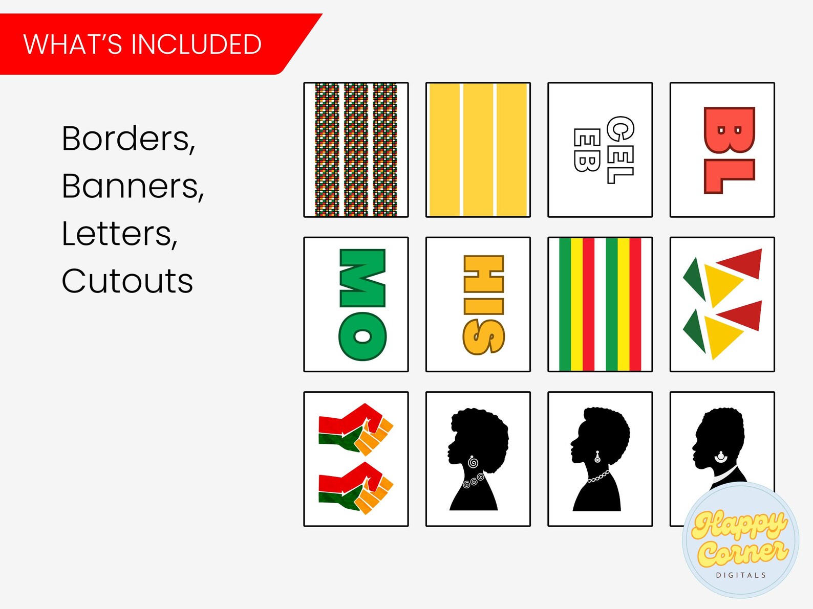 Black History Month Bulletin Board Kit Printable Easy Bulletin Board ...