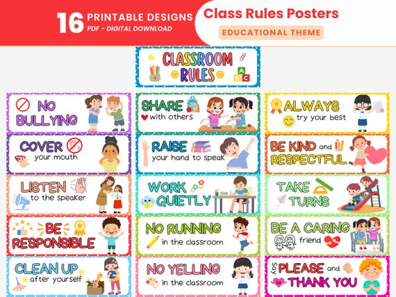 Poster Livelli Vocali Per Classe 40x60 Cm – Regole Scolastiche Laminate Opache, Decorazione Per Aula E Insegnanti, Cartello Del Rumore