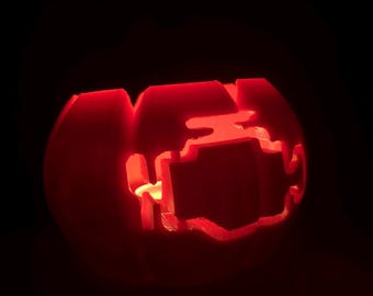 Pumpa halloween kontrollmotor