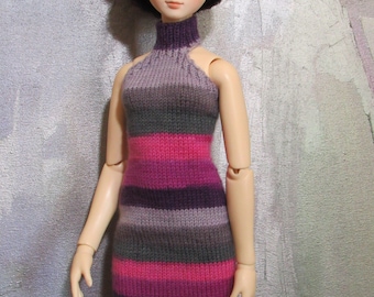 slim SD BJD handknitted dress Club Girl