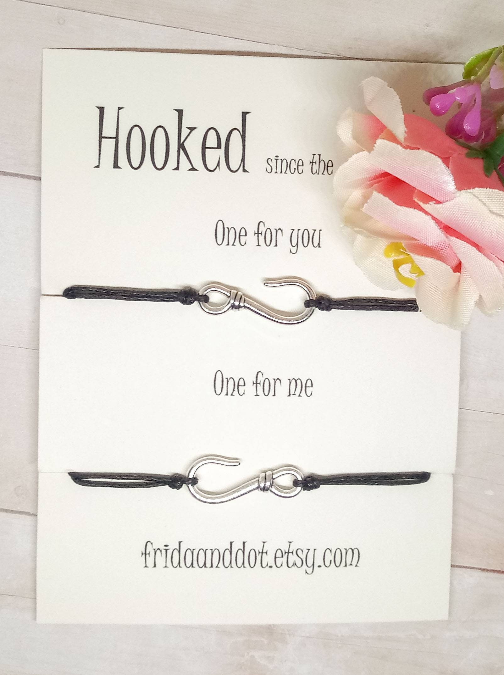 Hooked on You Couple Bracelet 