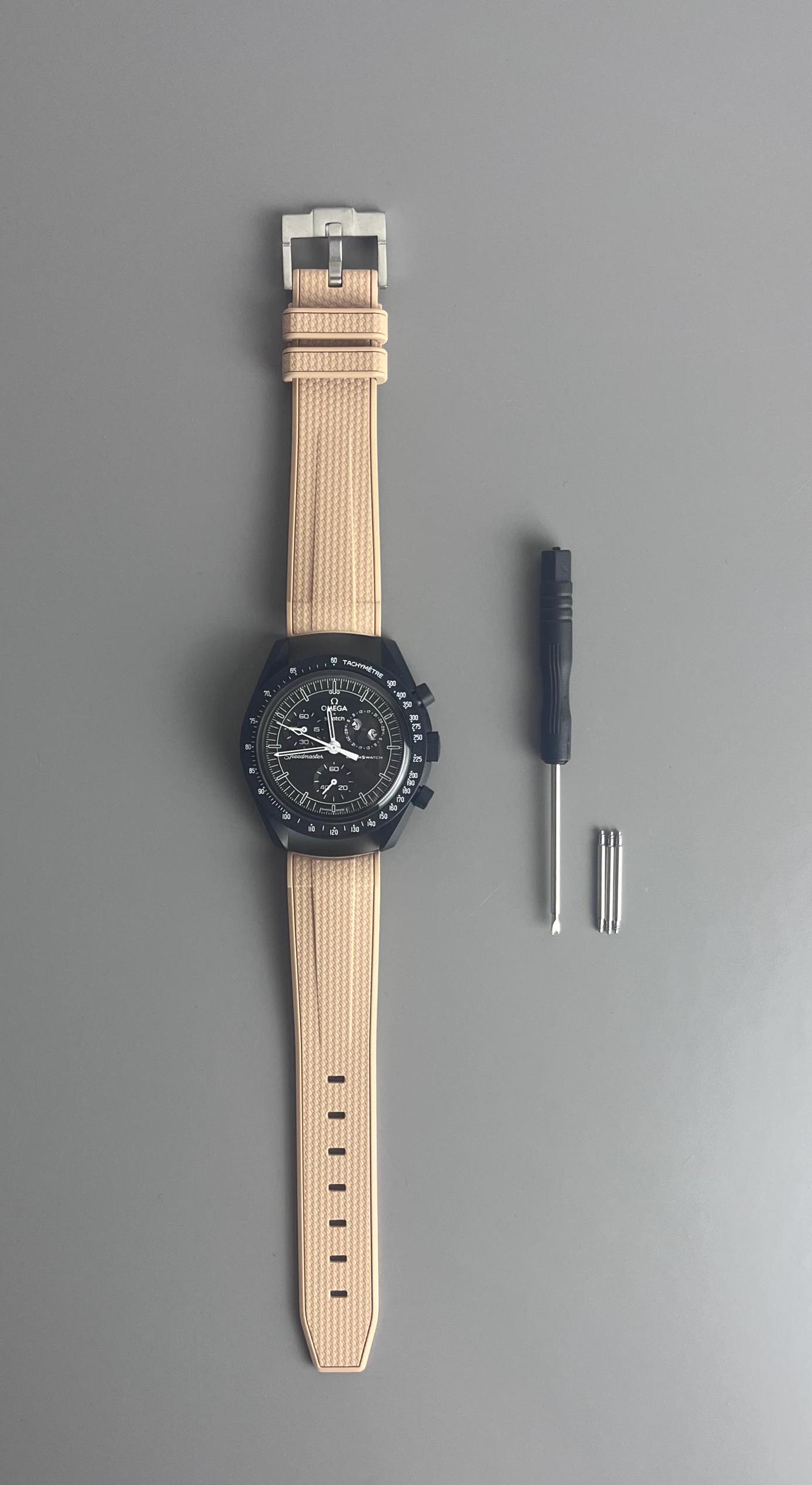 MoonSwatch オメガ×スウォッチ スピードマスター ブラウンベージュ 