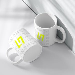 Lando Norris Logo Ceramic Coffee Mug, Mclaren F1 Driver Lando Norris Cup, Formula 1 Fan Coffee Mug, Perfect Gift for Racing Fans