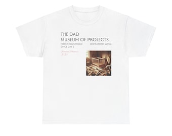 Funny Dad Projects Tee, Handy Dad Gift, Father's Day Shirt, DIY Dad Tshirt, Dad Workshop Top