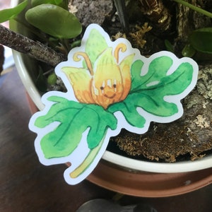 Sticker Tulpe/Pappel auf der Brise