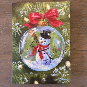 Weihnachtsgrußkarte "Frosty Escapes!" von Lori Gutierrez