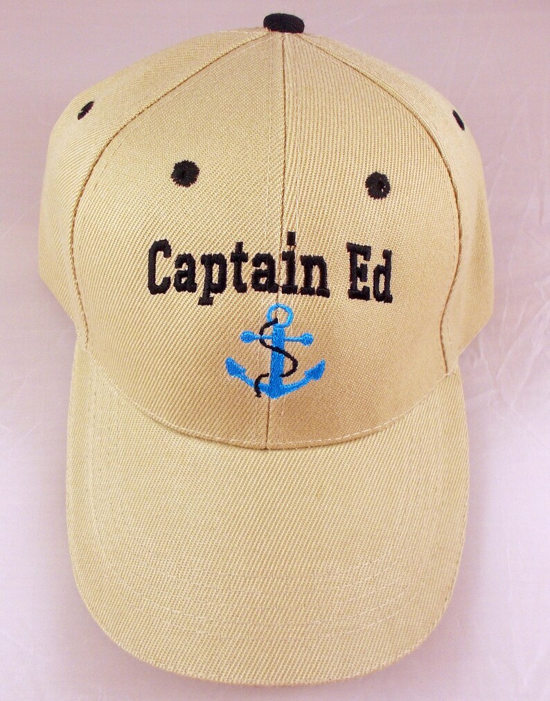 Custom Boat Lake Fishing Hat for Papaw Personalized Captain Etsy