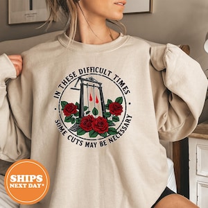 French Revolution Hoodie, Eat The Rich Sweatshirt, Guillotine Graphic Hoodie, Anti-Capitalism Sweatshirt, Social Justice Hoodie, Leftist Top