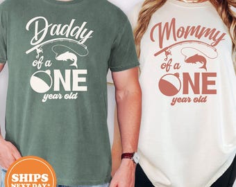 O-Fish-ally Matching Shirts, Fishing Birthday Tees, 1st Birthday Outfit, Comfort Colors Family Fishing Shirts, Mom and Dad Fishing Tees