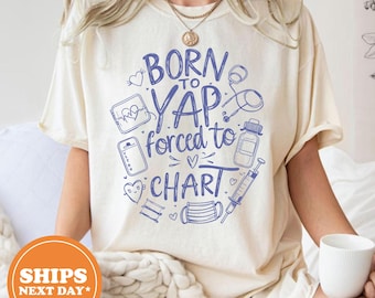 Funny Nurse Comfort Colors T-Shirt, RN Gift