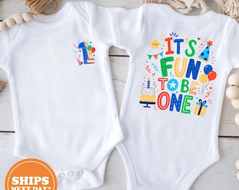 T-shirt 1er anniversaire, Body personnalisé 1er anniversaire, Sweat-shirt pour tout-petit