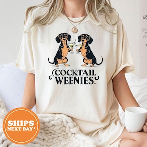 Funny Wiener Dog Shirt, Dachshund T-Shirt, Doxie Graphic Tee, Comfort Colors Dog Shirt, Sausage Dog Gift, Western Dog Mom Shirt