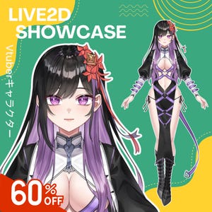 vtuber commission vtuber model custom female or male | live2d model | vtuber design | twich vtuber | vtuber asset | vbridger | vtuber custom