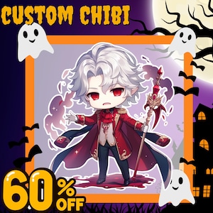 Chibi personalizzato, arte chibi, chibi carino, anime chibi, comunicazione chibi, kawaii, personaggio originale, emote chibi, arte digitale, personaggi adorabili, logo chibi