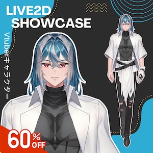 vtuber commission vtuber model custom female or male | live2d model | vtuber design | twich vtuber | vtuber asset | vbridger | vtuber custom