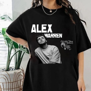 Vintage Alex Warren Tour 2025 Unisex Shirt, Alex Warren Tour 2025 Shirt, Alex Warren Cheaper Than Therapy Tour Shirt, Music Fan Shirt