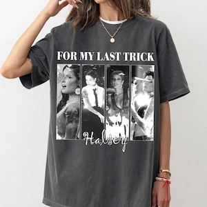Vintage Halsey For My Last Trick The Tour Shirt, 2025 Concert Tee, Halsey Graphic Shirt Fan Gift Official Merch, Music Fan Shirt