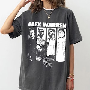 Alex Warren Tour 2025 Vintage Shirt, Alex Warren Graphic Shirt Fan Gift Official Merch, Music Fan Shirt