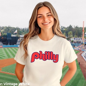 Philly Baseball Tee – Retro Philadelphia Shirt – Unisex Adult Sizes, hiladelphia Baseball Shirt – Philly Fan Gear – Vintage Style T-Shirt