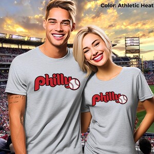 Philly Fan Shirt, Philly Born and Bred, Philadelphia Baseball Shirt, Philly Fan Apparel, Retro Philadelphia Sports Shirt – Unisex Adult Size