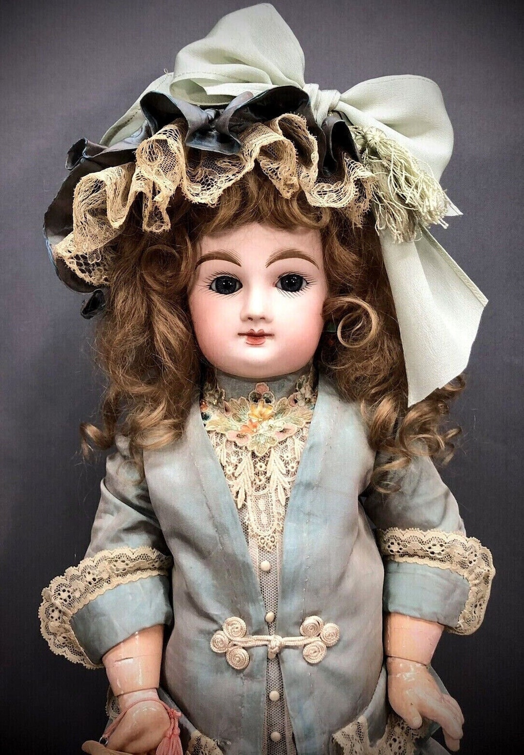 antique doll　セレスティアルブルー antique doll セレスティアルブルー 素晴らしいアンティークドール