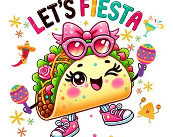 Cinco de Mayo Fiesta PNG: Mexican Celebration Clipart (Digital Download