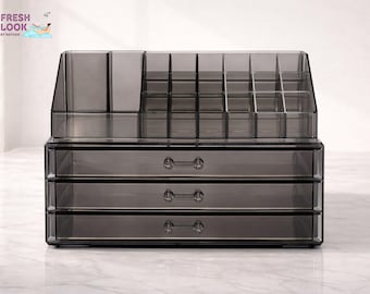 Makeup Organizer | Multi-Compartment Vanity Drawer Storage