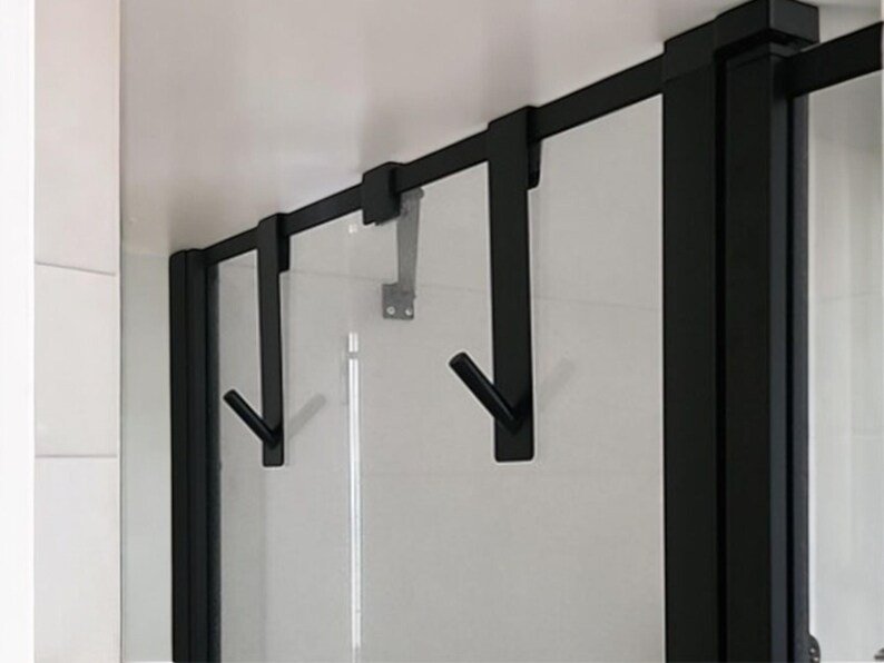 Bath Robe Hanger Rack Stylish Shower Towel Rack | Bathrobe Hanger Space-saving Organizer ...