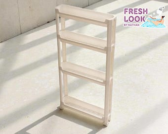 Slim Rolling Bathroom Trolley | Narrow Space Organizer